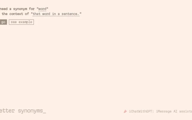 BetterSynonyms