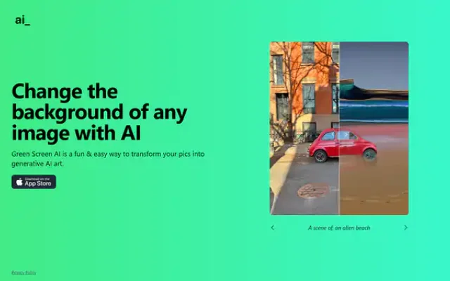 Green Screen AI