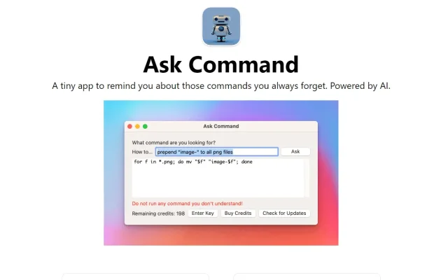 Ask Command
