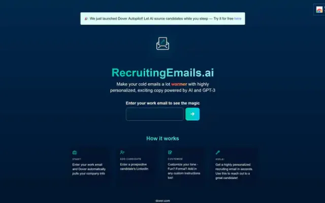 Dover Recruiting Emails