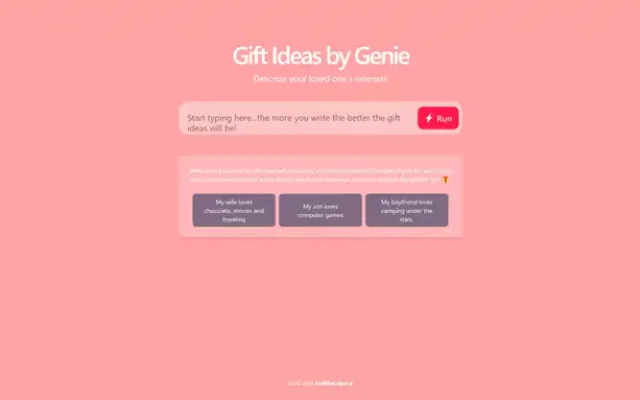Gifts Genie
