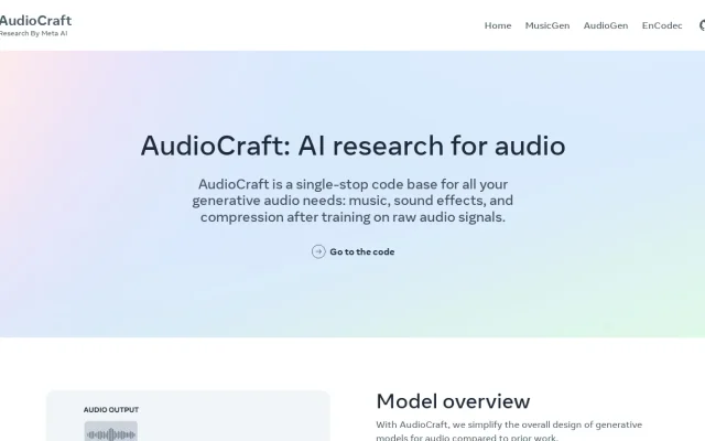 AudioCraft