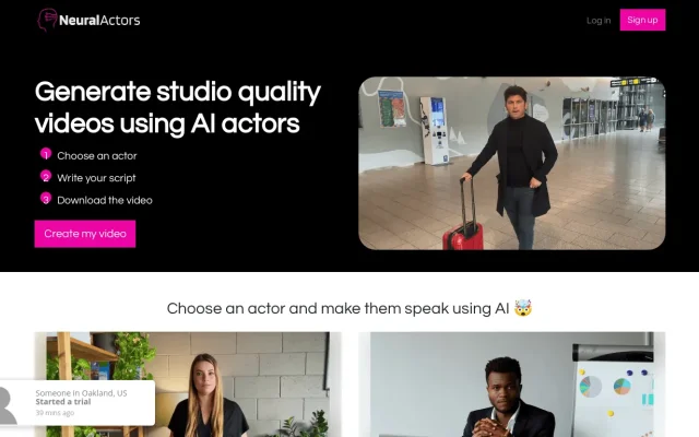 Neural Actors