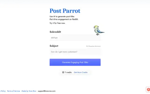 Post Parrot