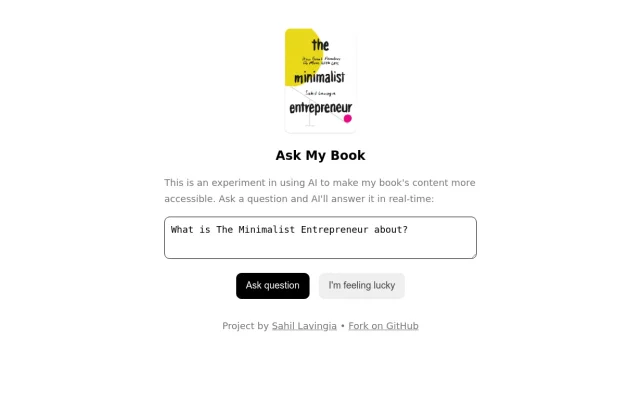 Ask My Book