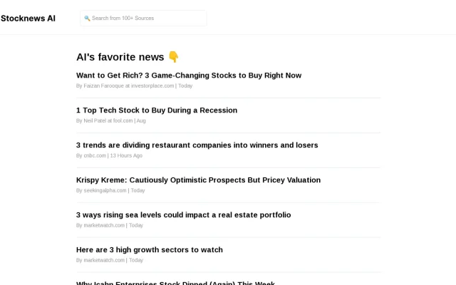 Stocknews AI