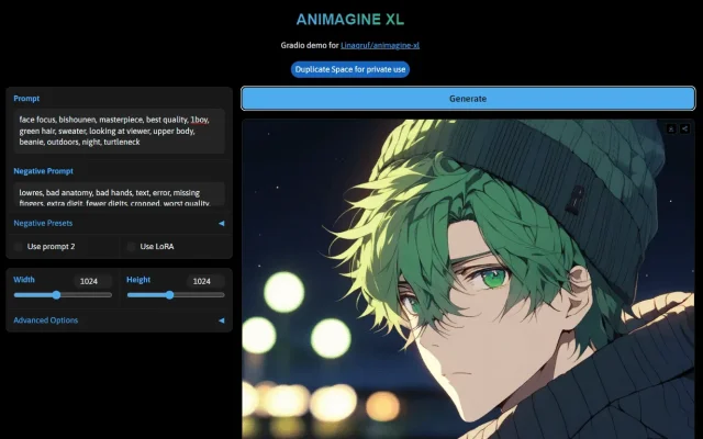 ANIMAGINE XL ANIMAGINE XL