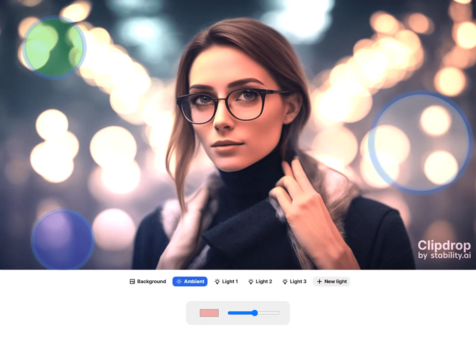 Пример работы со светом