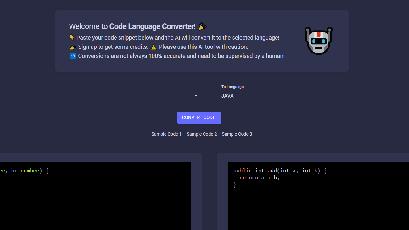 Code Converter