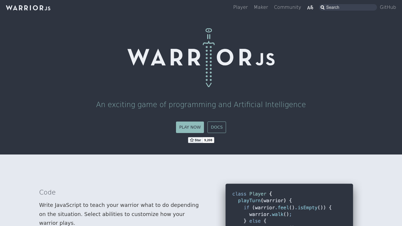 WarriorJS