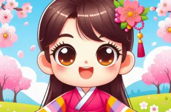 AI Hentai 15 Мультяшная корейская девочка.